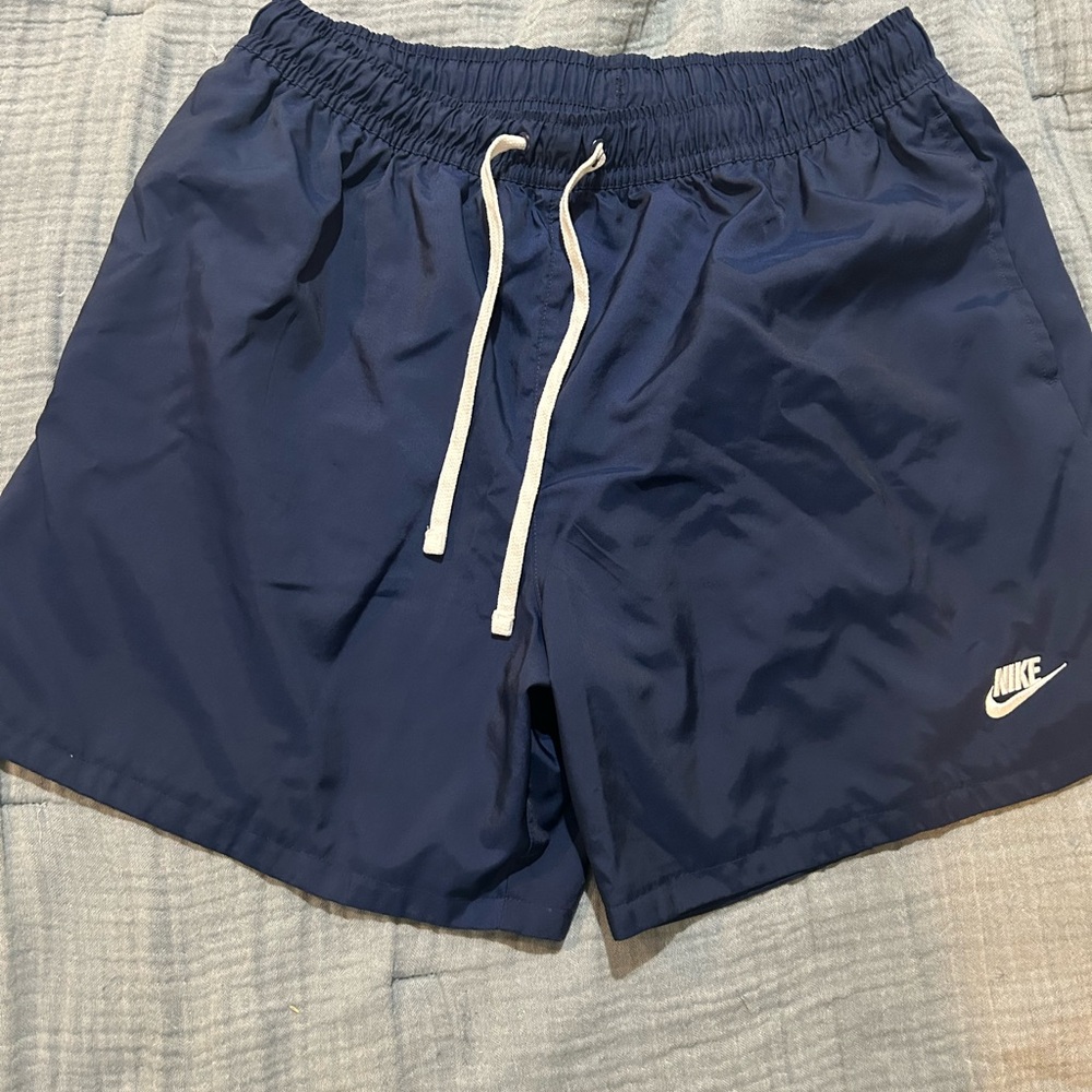 Nike Dark Blue flow woven Shorts